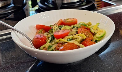 Pesto Zucchini Pasta